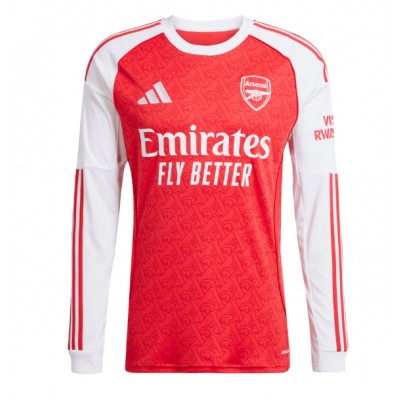 Billiga Arsenal Hemma fotbollskläder 2025-26 Långärmad Billiga Arsenal Hemma fotbollskläder 2025-26 Långärmad